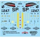 Decals for 1/48 F-4G Phantom 52nd TFW Spangdahlem AB 1985
