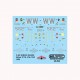 Decals for 1/48 F-4G Phantom 562nd TFTS, 37th TFW 1990