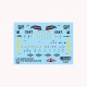 Decals for 1/72 52nd TFW Spangdahlem AB, F-4G Phantom, 1985