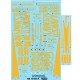 Decals for 1/72 US Navy Blue Angels, F/A-18A/B/C/D