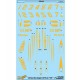 Decals for 1/72 US Navy Blue Angels A-4F Ta-4J Skyhawk 1978 Season