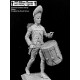 90mm Drummer British Infantry Figure with Base