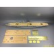 1/350 German Graf Zeppelin Aircraft Carrier Wooden Deck w/Metal Chain & PE for Trumpeter kits #05627