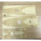 1/350 North Carolina BB-55 Battleship Wooden Deck w/Metal Chain for Trumpeter kits #05303 