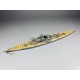 1/700 German Scharnhorst Wooden Deck w/Metal Chain for Tamiya kits #77518