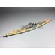 1/700 German Gneisenau Battleship Wooden Deck w/Metal Chain for Tamiya kits #77520