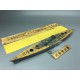 1/700 German Bismarck Wooden Deck & Paint Masks w/Metal Chain for Flyhawk kits #FH1132S