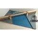 1/700 Cross-arch Bridge (base: 30 x 18 x 6.8cm, river width: 17.8cm, river surface to bridge bottom: 3.7cm)