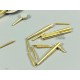 1/350 SMS Schleswig-Holstein Battleship Metal Gun Barrel x 14 for Trumpeter kits #05354 05355
