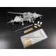 1/35 German 128mm FLAK40 Metal Gun Barrels w/Ammo Boxes & Fuel Drums for HobbyBoss #84545