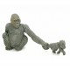 1/35, 54mm Scale Gorilla Female w/Cub