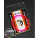 Fluorescent Pink Coloured Tubing 1.0mm Diameter