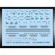 Decals for 1/48 British Army Spitfire Fighter Plane