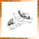 1/48 North American F-86 Sabre Undercarriage Set for Hasegawa kits