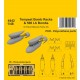 1/48 Tempest Bomb Racks & 500 Lb Bombs for Special Hobby/Eduard Kits