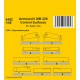 1/48 Modern Australian/Italian Aermacchi MB-326 Control Surfaces for Italeri kit