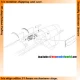 Engine set for 1/32 US F-104G Starfighter for Hasegawa kit