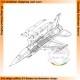 1/72 Lockheed Martin F-16C Conformal Fuel Tank Armament set for Hasegawa/Academy