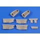 1/72 Beaufighter TF Mk.X Main Undercarriage Bays Correction Set for Airfix kits 