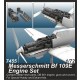 1/72 WWII German Messerschmitt Bf 109E Engine Set for Special Hobby kits