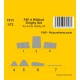 1/72 Grumman F4F-4 Wildcat Dinghy for Arma Hobby kit