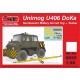 1/48 German Unimog U406 DoKa Military Airport Tug & Towbar Full Resin kit