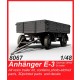 1/48 WWII German E-3 Trailer