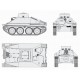1/48 Jagdpanzer 38 Hetzer School Version Conversion 1/48 for Tamiya kit