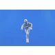 1/48 WWII German Motorcycle Rider (pushing his Machine) for Tamia BMW kit