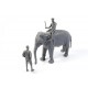 1/48 WWII RAF Mechanic in India+Elephant with Mahout (2 fig. + elephant)