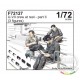 1/72 German U-VII Crew At Rest Part II (3 Figures)