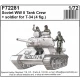 1/72 Soviet WW II Tank Crew + soldier for T-34 (4 figures)