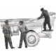 1/72 WWII German Personnel on V2 Meillerwagen Transporter