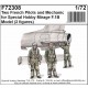 1/72 Two French Pilots and Mechanic for Special Hobby Mirage F.IB