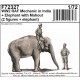 1/72 WWII RAF Mechanic in India + Elephant with Mahout (2 fig. + elephant)