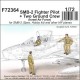 1/72 Israel Air Force SMB-2 Fighter Pilot & Ground Crews (3 figures)