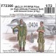 1/72 Modern Czech Mikoyan-Gurevich MiG-21 PF/PFM Pilot and Ground Crew (2 figures)