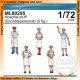 1/72 Hospital Staff (5 Figures)