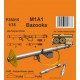 1/35 M1A1 Bazooka Recoilless Rocket Anti-tank Weapon
