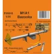 1/35 M1A1 Bazooka Recoilless Rocket Anti-tank Weapon