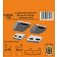 1/48 B-25 Mitchell Wings Air Intakes Correction Set for Ac. Minniatures/Academy/Italeri