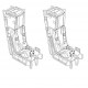 1/32 British Martin-Baker Mk.10 Ejection Seat for BAe Hawk T.1a (2pcs)