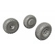 1/72 P-40 Wheels Diamond and Hole Tread for Special Hobby kit