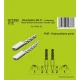 1/72 Beaufighter Mk.21 Hedgehog Flame Damper Exhausts Aussie Type for Airfix kit