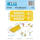 1/72 WWII Australian CAC Wirraway Paint Masking for Special Hobby kits