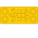 1/72 WWII German Messerschmitt Bf 109E-4 Masking Sheets