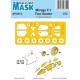 1/72 Modern Mirage F.1 Two Seater Paint Masking for Special Hobby kits