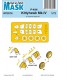 1/72 WWII US P-40N/Mk.IV Masking for Special Hobby P-40N/Mk.IV kits
