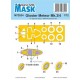 1/72 Gloster Meteor Mk.3/4 Paint Masking for Special Hobby/MPM kits