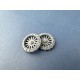 1/35 Garford-Putilov Armoured Car Chained Rear Wheels for CSM 35009